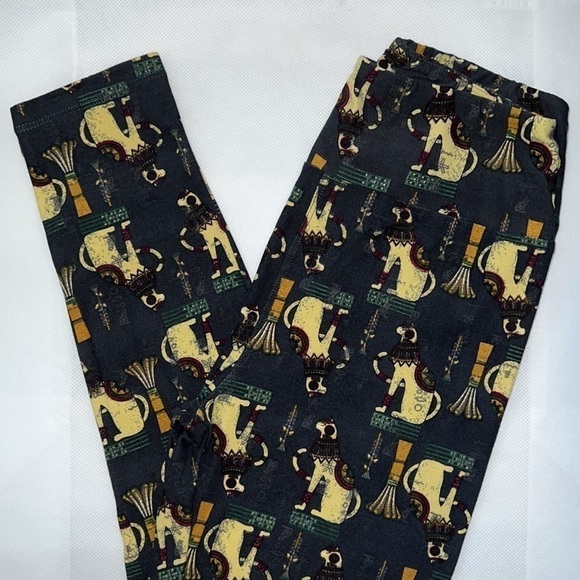 NEW!!! LuLaRoe OS Egyptian Cat Leggings - Picture 1 of 4